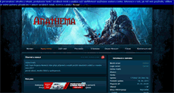 Desktop Screenshot of anathema.project-nemesis.cz