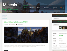 Tablet Screenshot of minecraft.project-nemesis.cz