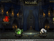 Tablet Screenshot of project-nemesis.cz